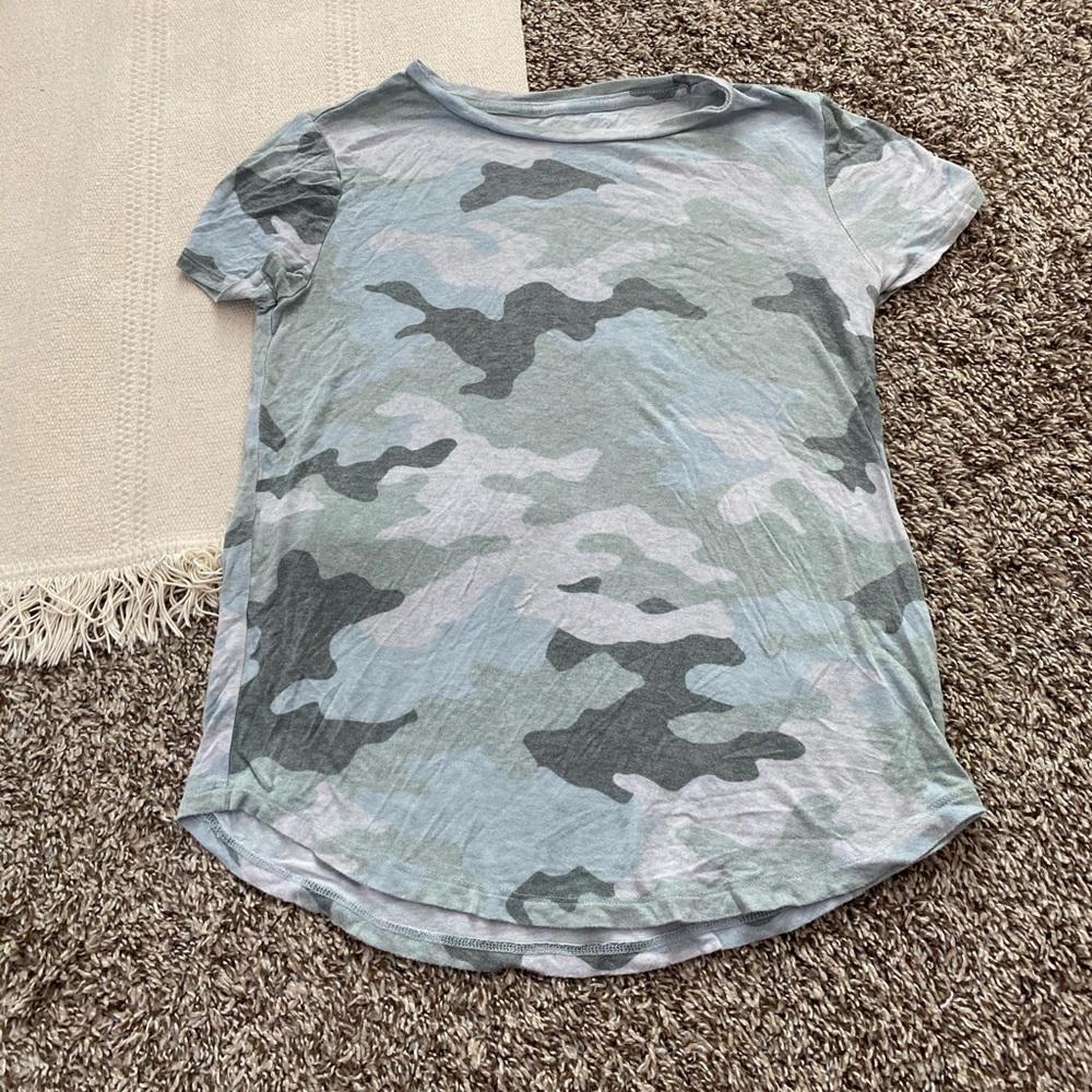 Aero Seriously Soft Camo Crew Tee